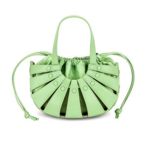 보테가베네타 스몰 크로스백 피스타치오 651819 VMAUH 3840 쉘 150553001