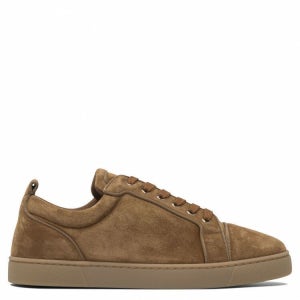 크리스찬루부탱 남성 루이 주니어 오를라토 브라운 스니커즈 크리스찬 루부탱 LOUIS JUNIOR ORLATO 플랫 VEAU VELOURS DS GG 3240426 7213 Brow