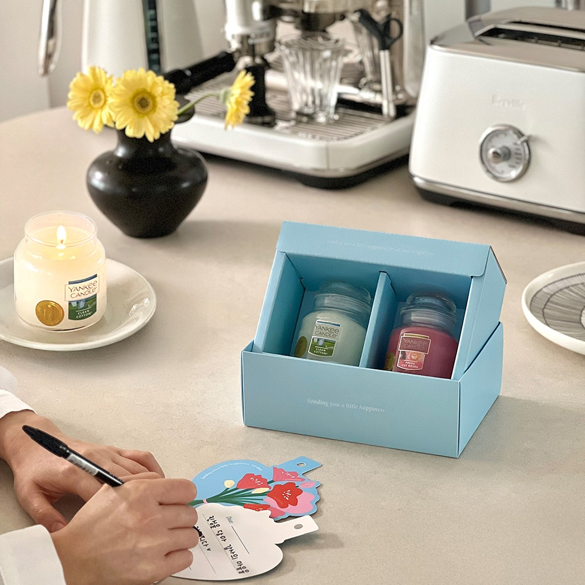 양키캔들 클린 코튼 자캔들