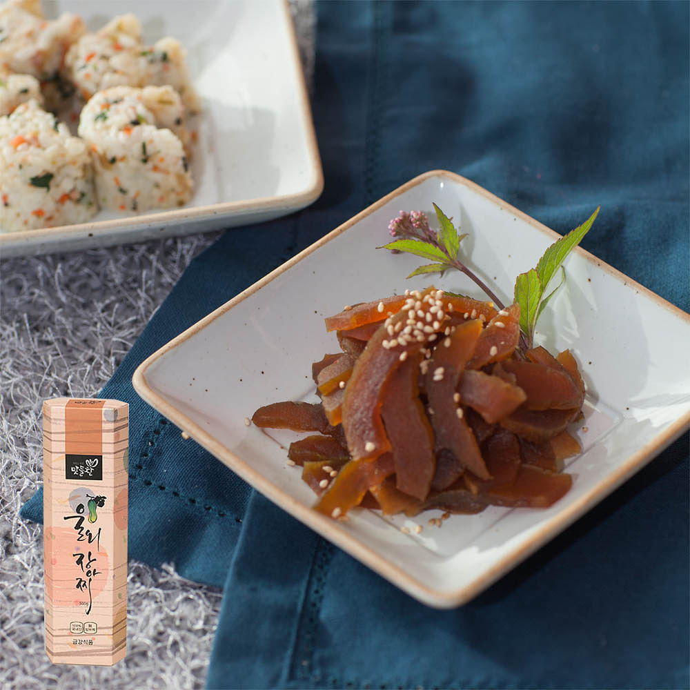 Matdeulchan Gunsan Ulwae Jangajji (Melon Pickles) 500g