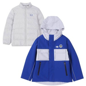 NBA KIDS GSW 투인원 패딩 점퍼K254DW802P211 모다아울렛 진주점