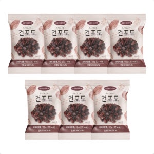 공스킨 건포도(한국식품안전관리인증원 인증) 7개 세트