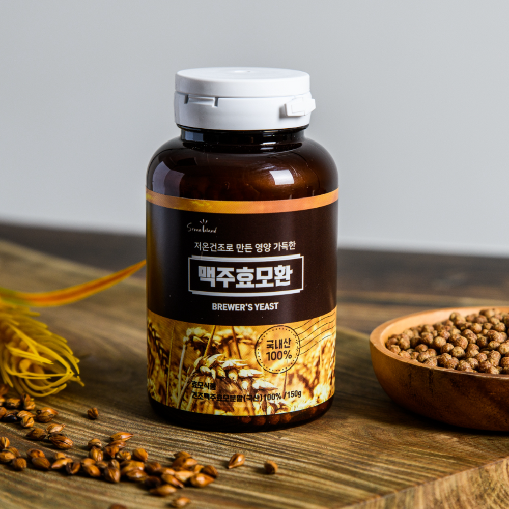 스트로아일랜드 국산 무첨가 <b>맥주효모</b>환 150g, 1개
