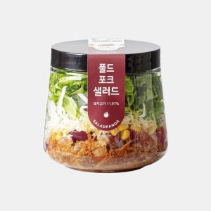 세끼판다 샐러드 190g 풀드포크