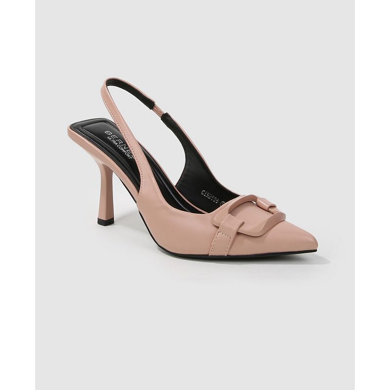 BERNESS 슬링백 펌프스 톤온톤 버클 디테일 여성 Women s Cindy Slingback Pumps with Tonal Buckle Detail 25807 150621706