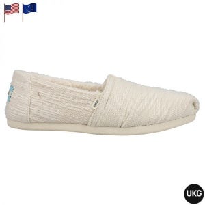 탐스 알파르가타 코지 슬립온 플랫 슈즈 오프화이트 8313456591130 여성 115832073