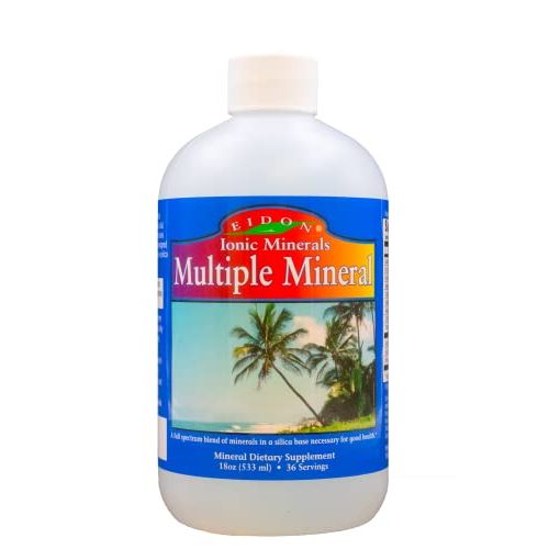 <b>에이돈</b> 복합 <b>미네랄</b> 보충제 - 물용 이온성 미량 <b>미네랄</b> 드롭 Eidon Multiple Minerals Supplement - Ionic Trace Mineral Drops for