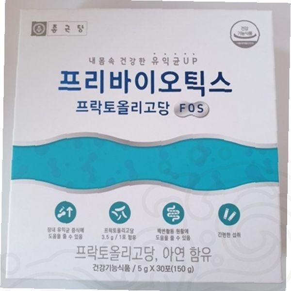 장건강 프리바이오틱스 프락토올리고당 분말 기능식품 유익균 증식 소화개선 <b>변비</b>완화 면역력 성인 남녀 일반의약품  1개