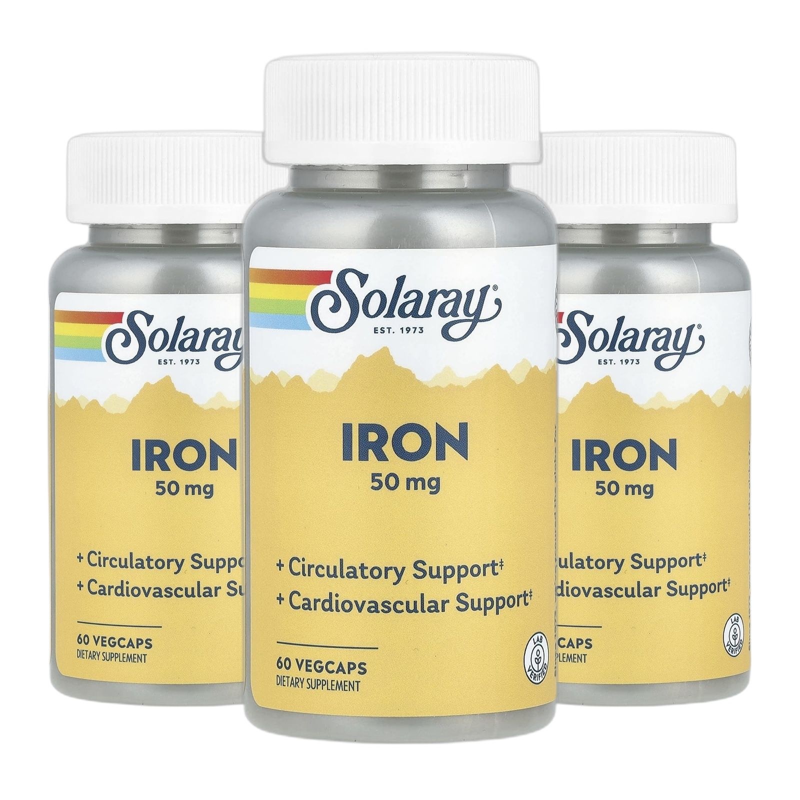 솔라레이 철분 <b>iron 50mg</b> 베지 캡슐 60정50mg 베지 캡슐 60정 2+1
