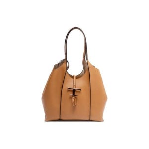 26SS 타임리스 스몰 쇼퍼/토트백 브라운 XBWTSBA0200 Q8E S410