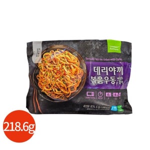 풀무원 데리야끼 볶음우동 218.6g x 4개