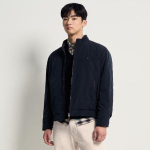 [롯데백화점] 빈폴 멘 논퀼팅 패딩 점퍼 - 네이비 (BC6138CP2R) LE1220821376