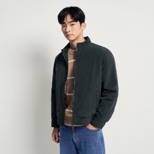 [롯데백화점] 빈폴 멘 논퀼팅 패딩 점퍼 - 그린 (BC6138CP2M) LE1220821379