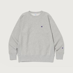 [챔피온] 리버스위브 115 블루택 스웨트셔츠 Normal Grey