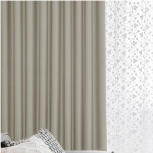 지나송 암막 커튼 봉 브리아나 슈퍼특대형 웜그레이