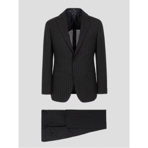 갤럭시 [GX] 울 스트라이프 슬림핏 수트 세트  애쉬 (PS001339214)