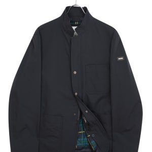 [헤지스 남성] 네이비 포켓배색 점퍼 HZJU6A105N2