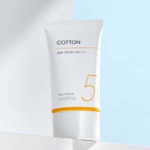 [미샤] [미샤] 올 어라운드 세이프 블록 코튼 선크림 50ml