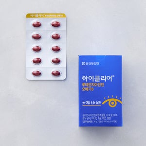 [종근당건강] 아이클리어 루테인 지아잔틴 오메가3 (30일분)