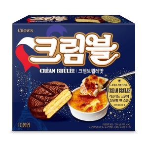크라운 크림블 크렘브륄레맛 (320G)