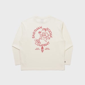 [코닥어패럴] 골드모먼트 그래픽 긴팔 티셔츠 IVORY