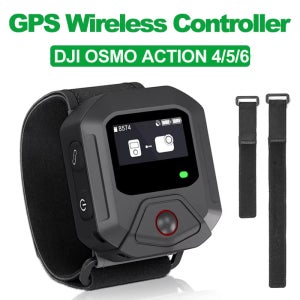 DJI 오스모 액션 6 5 프로 4 스포츠 카메라 액세서리용 GPS 블루투스 리모컨 25M 무선 리모컨 손목 시계