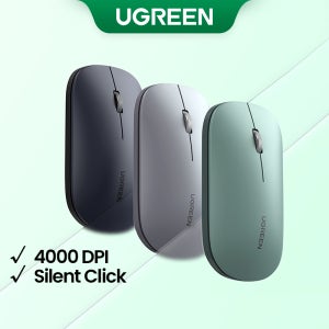 유그린 슬림 무선 마우스 블루투스 2.4G 4000 DPI 무소음 클릭 맥북 프로 M1 M2 아이패드 태블릿 컴퓨터 노트북 PC용