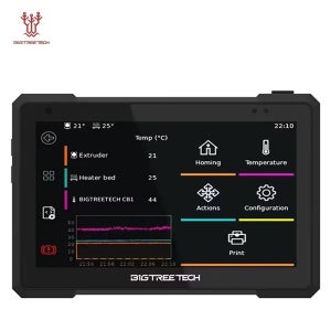 빅트리테크 패드 7 IPS 터치스크린 클리퍼 7인치 CB1 32GB TF 카드 업그레이드 포함 CM4 보론 2.4 엔더 3 B1 SE 플러스 3D 프린터용