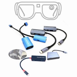 AR 안경 허브 Xreal Beam Viture Rokid Station Rayneo XR USB-C용 완벽한 다중 장치 Type-C HDMI 호환 충전 어댑터