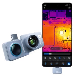 써멀 마스터 P2 PRO 256x192 열화상 카메라, 야간 투시 및 휴대폰 테스트용 마크로 렌즈 포함