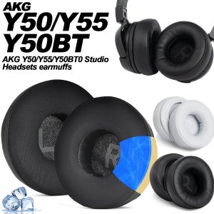 AKG Y50/Y55/Y50BT 교체 용 이어폰 패드 교체 용 이어 패드 교체 용 귀마개 통기성 메쉬 이어 패드 액세서리