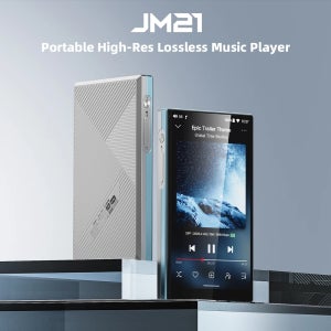 FiiO JM21(3+32GB) 안드로이드 13 하이 레졸루션 음악 플레이어 MP3 스냅드래곤 680, 블루투스 와이파이 USB DAC 12.5시간 재생