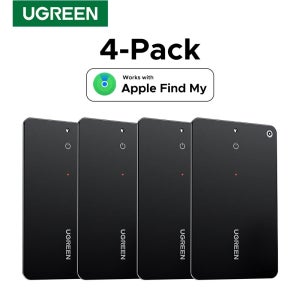 UGREEN 지갑 찾기, 스마트 태그 Bluetooth 추적기 수하물 태그용 카드 항목 찾기 Apple Find My App이 포함된 여권(iOS만 해당)