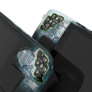 스팀 데크 LCD 휴대용 콘솔용 eXtremeRate Face Clicky 키트, 맞춤형 Dpad 보기 A B X Y 메뉴 키 페이스 버튼 마우스 Clicky 키트