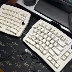 Balice80 앨리스 스플릿 키보드 유선 개스킷 커스텀 인체공학 핫스왑 스플릿 키보드 QMK Vial DIY 오피스 PC 액세서리 지원
