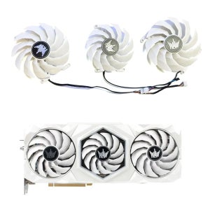 89MM FY09015M12LPA 100MM FY010015M12LPA 4핀 팬 (갤럭시 지포스 RTX 3080 3080ti 3090 3090ti HOF OC Lab Edition