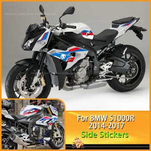 BMW S1000R 용 오토바이 쉘 스티커 2014 2015 2016 2017 크리 에이 티브 미적 데칼 보호 수정 액세서리