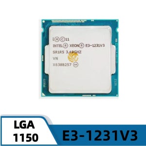 인텔 제온 E3-1231V3 3.4GHz 쿼드 코어 CPU 8M 80W LGA 1150 E3 1231 v3 E3 1231v3
