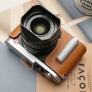 Mr.Stone for Leica Q3 카메라 케이스 금속 손잡이 카메라 바디슈트 카메라 가죽 가방 포함 Leica Q3 가죽 가방 q3 보호 케이스