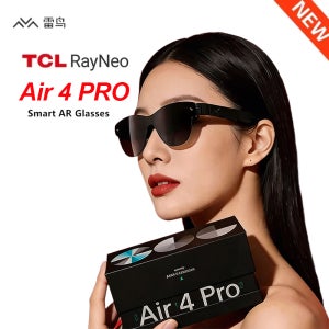 TCL 레이네오 에어 4 프로/에어 3S 스마트 AR 글래스 3G 음성 제어 4K 비디오 캡처 120Hz 포켓 TV 1200니트 3D HD 개인 영화관