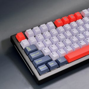 173 키 체리 프로파일 그랑프리 키보드 키 캡 Gateron Cherry MX 스위치 용 이중 샷 ABS 키 캡 기계식 키보드