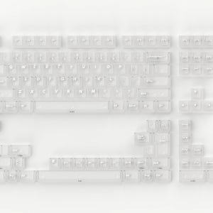 아이페이 122키 키캡 ABS 투명 체리 높이 레드 블랙 레드 그레이 61 68 75 87 기계식 키보드 PC용