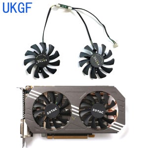 ZOTAC GeForce GTX 970 그래픽 카드 냉각 선풍기, GA81O2U GA81S2U GTX970 4G 쿨러 선풍기 교체, 75mm