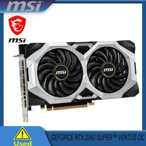 MSI 지포스 RTX 2060 SUPER VENTUS OC GDDR6 256Bit 8Pin 8G 그래픽 카드