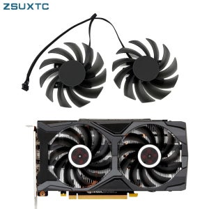 2개/세트 CF-12915S RTX 2060 GPU 팬, INNO3D GTX 1660 슈퍼, 1660 TI, RTX 2060 슈퍼용, 블랙 골드 익스트림 비디오 카드 쿨링 팬