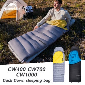 네이처하이크 캠핑 침낭 CW400 CW700 CW1000 오리털 침낭 초경량 아웃도어 하이킹 방수 침낭 네이처하이크 cw400 cw700 cw1000 네이처하이크 침낭 덕다운침낭 