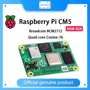 기존 라즈베리 파이 CM5 RAM 2GB/4GB/8GB/16G WIFI EMMC Broadcom BCM2712 듀얼 4K 출력 + HDR 800MHz VideoCore 쿼드 코어 