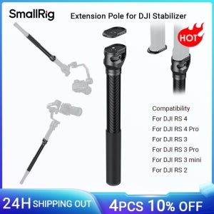 DJI RS 4/RS 4 Pro /RS 3/RS 3 Pro /RS 3 mini /RS 4 미니용 DJI 안정기용 SmallRig 확장 폴 6kg 4378의 적재 용량