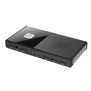 M6 미니 PC 12세대 인텔 N200 2.9GHz 윈도우 11 Pro DDR5 NVMe SSD 포켓 컴퓨터 HDMI2 4K@60Hz WiFi 6 BT5.2 N100 N5105 2