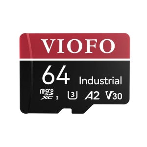 VIOFO 산업용 등급 마이크로SD 카드, U3 A2 V30 고속 메모리 카드(어댑터 포함)